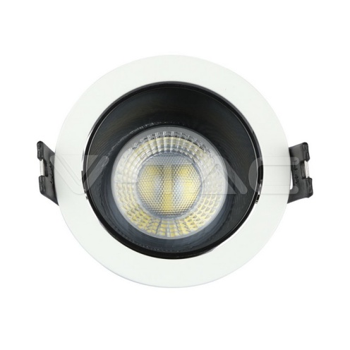 GU10 Отливка Кръг Бяло+Черно VT-872 - изглед 6 - rZ commerce GU10 Отливка Кръг Бяло+Черно VT-872 - изглед 6