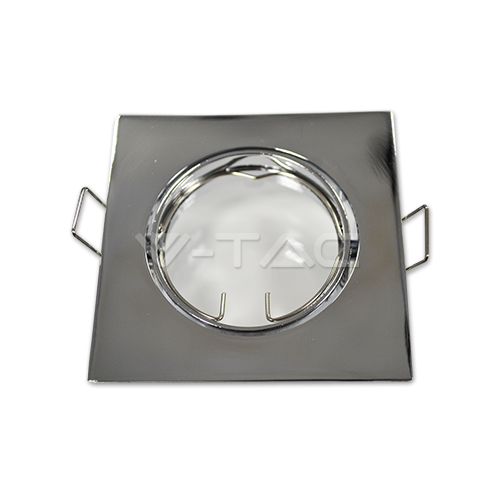 GU10 Корпус Луна Квадрат оринтируема хром 1 - изглед 2 - rZ commerce GU10 Корпус Луна Квадрат оринтируема хром 1 - изглед 2