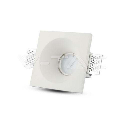 GU10 Корпус Квадрат Бял - изглед 1 - rZ commerce GU10 Корпус Квадрат Бял - изглед 1
