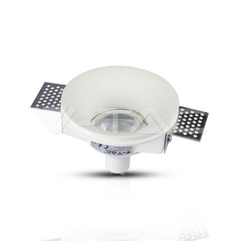 GU10 Корпус Кръг Бял /4/ - изглед 3 - rZ commerce GU10 Корпус Кръг Бял /4/ - изглед 3
