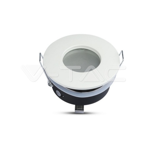 GU10 Корпус Луна Кръг Мат ф84 Бяла - изглед 5 - rZ commerce GU10 Корпус Луна Кръг Мат ф84 Бяла - изглед 5