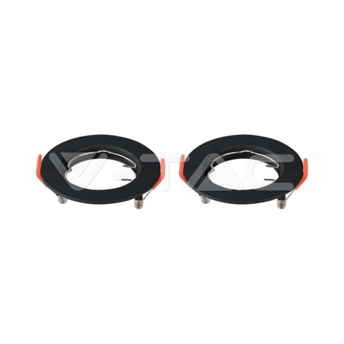 GU10 Корпус Кръг Черен 2бр./кутия - изглед 2 - rZ commerce GU10 Корпус Кръг Черен 2бр./кутия - изглед 2