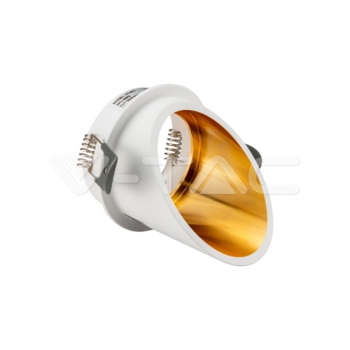 NEW GU10 Корпус Кръг Бял - изглед 3 - rZ commerce NEW GU10 Корпус Кръг Бял - изглед 3