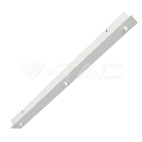 Основа Стомана L800*W70*H43mm Бял Мат - изглед 1