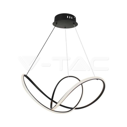 LED Осветител 49W Висящ 70*20CM Черно Тяло 3000K - изглед 1 - rZ commerce LED Осветител 49W Висящ 70*20CM Черно Тяло 3000K - изглед 1