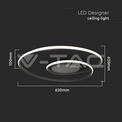 LED Осветител 48W За Таван 600x50мм Димиращ Бял 3000К - изглед 5 - rZ commerce LED Осветител 48W За Таван 600x50мм Димиращ Бял 3000К - изглед 5
