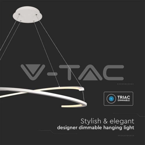 LED Осветител 48W Висящ 800*1200MM Димиращ Бял 4000К - изглед 3 - rZ commerce LED Осветител 48W Висящ 800*1200MM Димиращ Бял 4000К - изглед 3