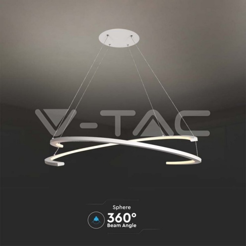 LED Осветител 48W Полилей 800x1200мм Димиращ Бял 3000К - изглед 4 - rZ commerce LED Осветител 48W Полилей 800x1200мм Димиращ Бял 3000К - изглед 4