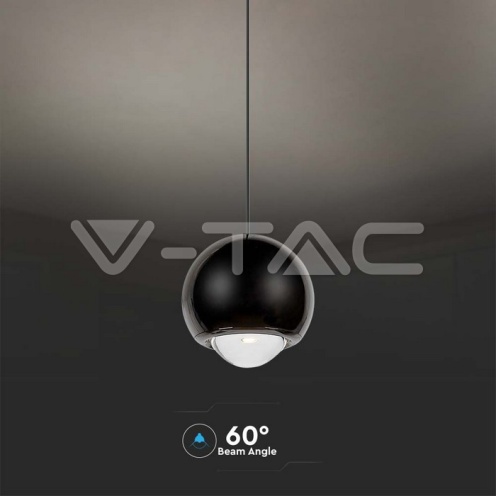 5W LED Висяща Лампа Черно Тяло 3000K - изглед 4