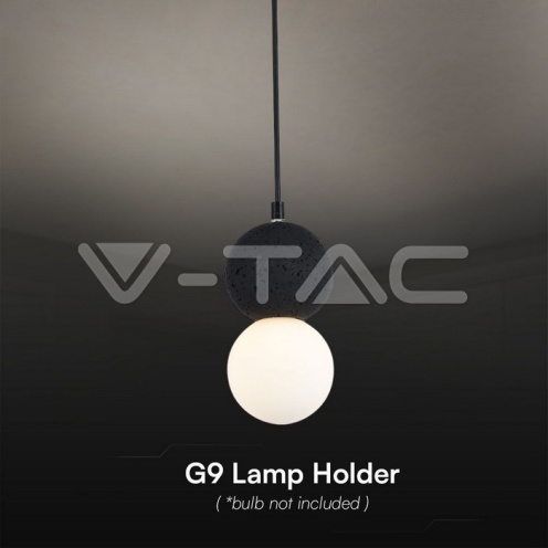 LED Пендел Дизайн Черно + Бяло Тяло - изглед 3 - rZ commerce LED Пендел Дизайн Черно + Бяло Тяло - изглед 3