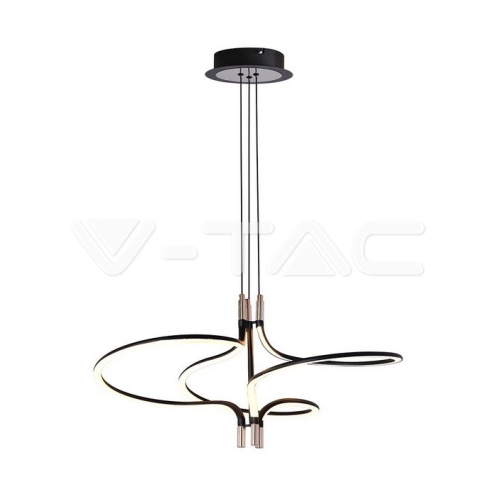 30W LED Пендел дизайн злато+черно тяло 3000К 3350lm - изглед 1 - rZ commerce 30W LED Пендел дизайн злато+черно тяло 3000К 3350lm - изглед 1