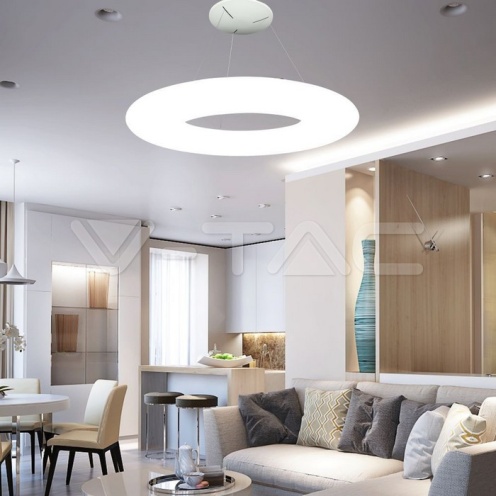 105W LED Висящ Пендел Бял 3000K - изглед 9