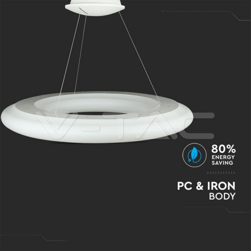 105W LED Висящ Пендел Бял 3000K - изглед 4