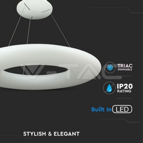 105W LED Висящ Пендел Бял 3000K - изглед 5
