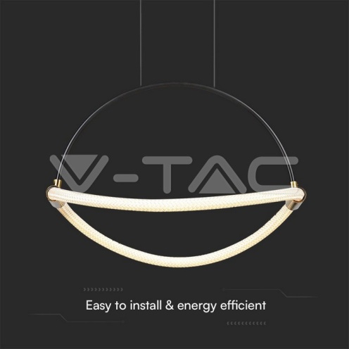 12W LED Висящ Пендел 1.5м 400mm 4000K Черно Тяло - изглед 4 - rZ commerce 12W LED Висящ Пендел 1.5м 400mm 4000K Черно Тяло - изглед 4