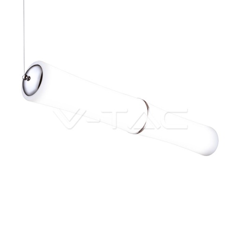 32W LED Двоен Висящ Пендел Димиращ Бял 3000К - изглед 1