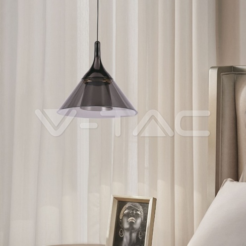 9W LED Висяща Лампа (19.5*17.5*100CM) Черно 3000K - изглед 6 - rZ commerce 9W LED Висяща Лампа (19.5*17.5*100CM) Черно 3000K - изглед 6