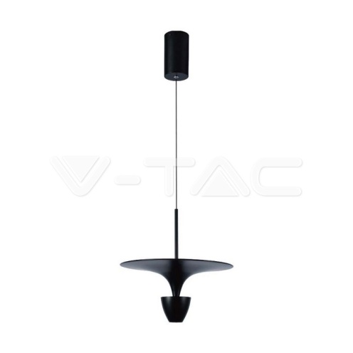 9W LED Висяща Лампа (30*320*100CM) Черно Тяло 4000K - изглед 1