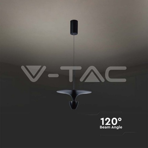 9W LED Висяща Лампа (30*320*100CM) Черно Тяло 4000K - изглед 4