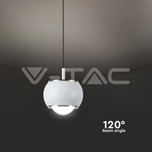 9W LED Висяща Лампа (10*10*100см) Бяло 3000K 1000lm - изглед 4
