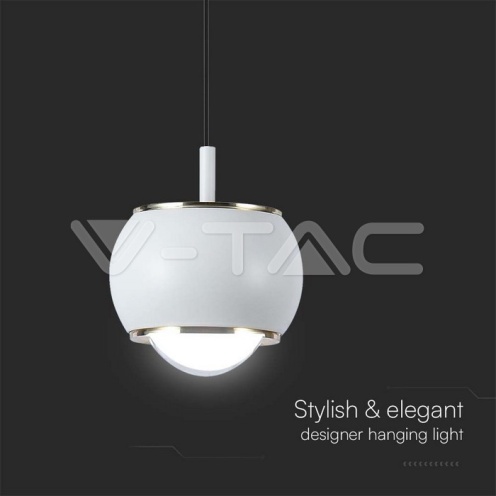 9W LED Висяща Лампа (10*10*100см) Бяло 3000K 1000lm - изглед 3