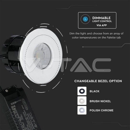 10W LED Луна Bluetooth Пожароустоичива Димираща IP65 - изглед 10