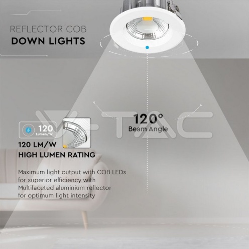 20W СОВ Луна Кръгла A++ 120Lm/W 4000K - изглед 12 - rZ commerce 20W СОВ Луна Кръгла A++ 120Lm/W 4000K - изглед 12