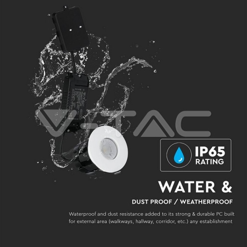10W LED Луна Bluetooth Пожароустоичива Димираща IP65 - изглед 8