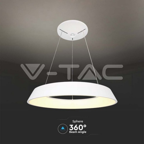 LED Осветител 48W Висящ Димиращ Бял 4000K - изглед 4