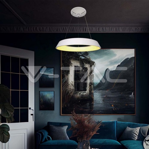 LED Осветител 48W Висящ Димиращ Бял 4000K - изглед 7