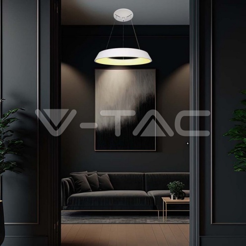 LED Осветител 48W Висящ Димиращ Бял 4000K - изглед 6