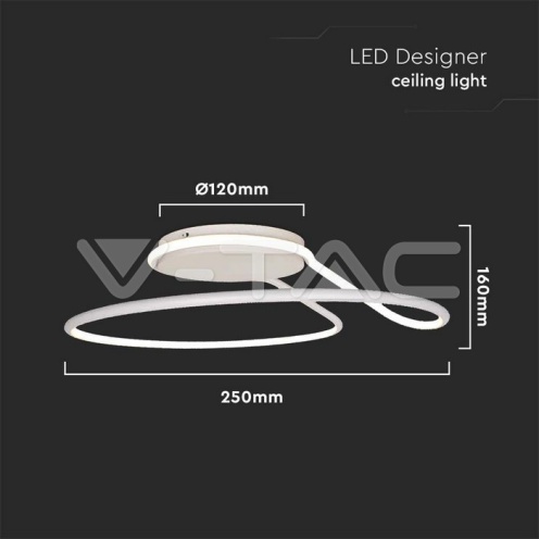 LED Осветител 24W 4000K Бял - изглед 4 - rZ commerce LED Осветител 24W 4000K Бял - изглед 4