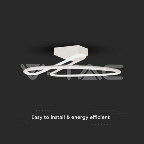 LED Осветител 24W 4000K Бял Кръг - изглед 2 - rZ commerce LED Осветител 24W 4000K Бял Кръг - изглед 2