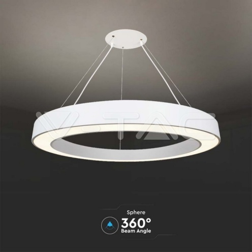 LED Осветител 90W Висящ Димиращ 4000K Бял - изглед 5