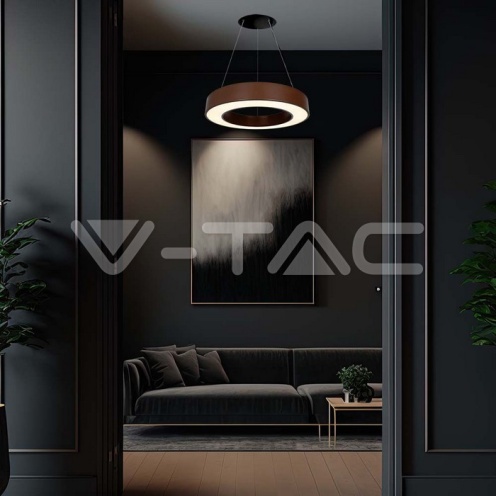 LED Осветител 50W Висящ Димиращ 4000K 6100 lm Corten - изглед 7