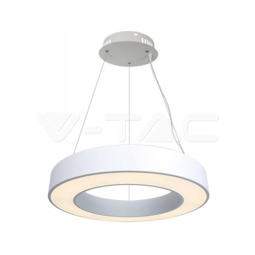 LED Осветител 50W Висящ Димиращ 4000K Бял - изглед 1