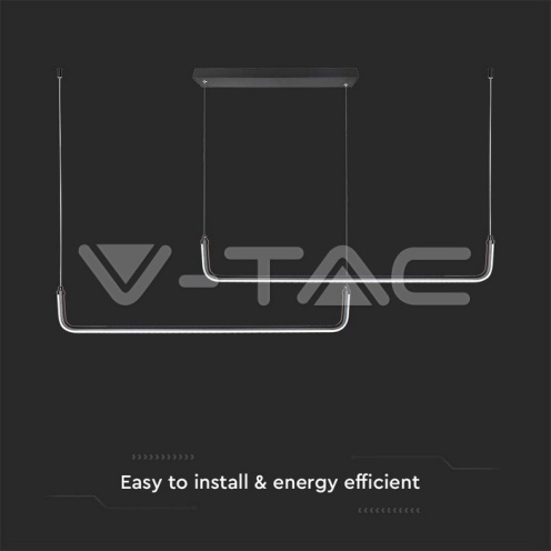 LED Осветител 24W 4000K Черен Кръг - изглед 3 - rZ commerce LED Осветител 24W 4000K Черен Кръг - изглед 3