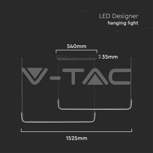 LED Осветител 24W 4000K Черен Кръг - изглед 6 - rZ commerce LED Осветител 24W 4000K Черен Кръг - изглед 6