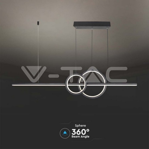 LED Осветител 17W Висящ 4000K - изглед 4