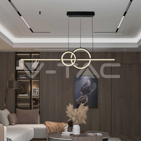 LED Осветител 17W Висящ 4000K - изглед 7