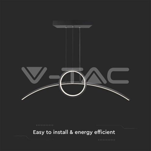 LED Осветител 30W 4000K Черен - изглед 2 - rZ commerce LED Осветител 30W 4000K Черен - изглед 2