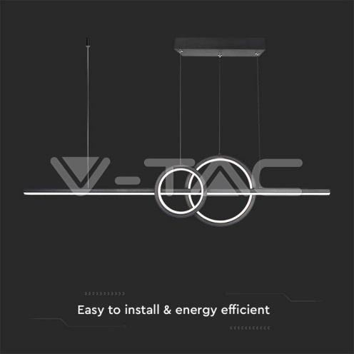 LED Осветител 17W Висящ 4000K - изглед 2