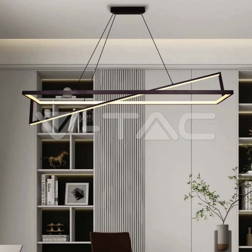 LED Осветител 45W Висящ Димиращ Черен 3000К - изглед 6 - rZ commerce LED Осветител 45W Висящ Димиращ Черен 3000К - изглед 6
