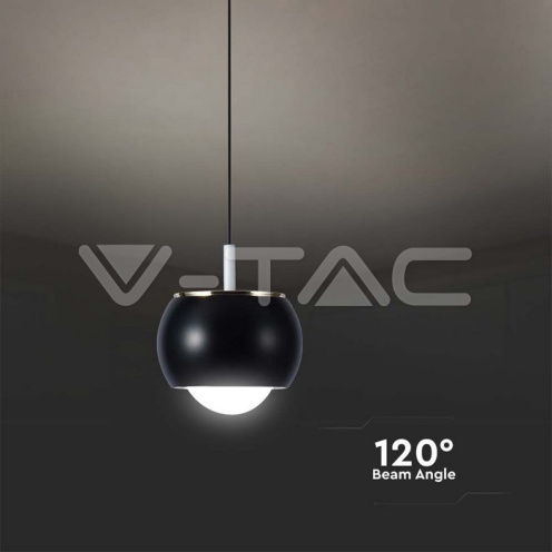 9W LED Висяща Лампа (10*10*100см) Черно 4000K - изглед 4