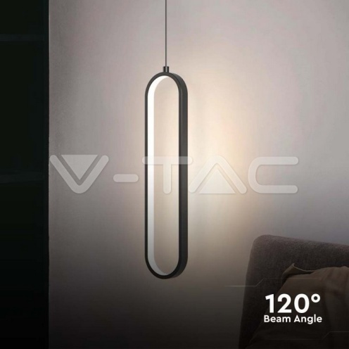 13W LED Висяща Лампа 40CM 4000K Черно Тяло - изглед 4 - rZ commerce 13W LED Висяща Лампа 40CM 4000K Черно Тяло - изглед 4