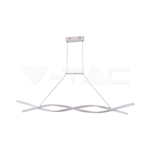 LED Осветител 30W Висящ (120*100CM) 4000K Бяло Тяло - изглед 1