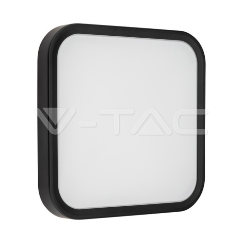 24W LED Плафон SAMSUNG Чип 6500K Квадрат Черна Рамка IP44 - изглед 11 - rZ commerce 24W LED Плафон SAMSUNG Чип 6500K Квадрат Черна Рамка IP44 - изглед 11