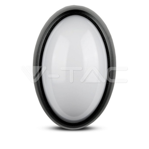 12W LED Овално Тяло Външен Монтаж Черно Тяло IP54 3000K - изглед 7 - rZ commerce 12W LED Овално Тяло Външен Монтаж Черно Тяло IP54 3000K - изглед 7