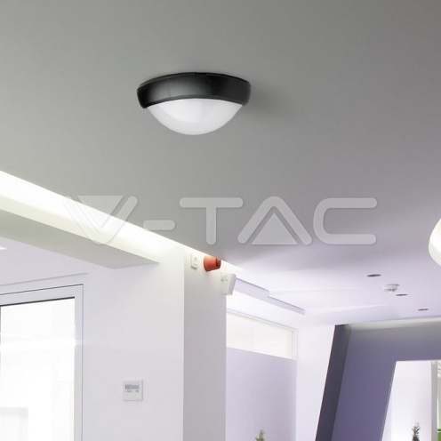 12W LED Овално Тяло Външен Монтаж Черно Тяло IP54 3000K - изглед 6 - rZ commerce 12W LED Овално Тяло Външен Монтаж Черно Тяло IP54 3000K - изглед 6