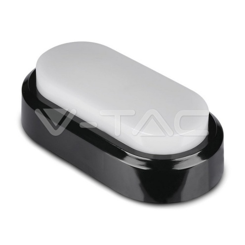 8W Плафониера Овал Черно Тяло 3000К IP54 - изглед 6 - rZ commerce 8W Плафониера Овал Черно Тяло 3000К IP54 - изглед 6